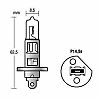 Izz 12V H1  55W Xenon kk 2db/bliszter E-jel