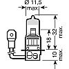 Izz 12V H3  55W+90% 64151NBP NightBreakerPlus    Osram