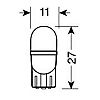 Izz 12V  vf.LED kk w2,1*9,5d prban T10 Lampa58140