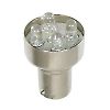 Izz 24V  BA15s  5LED fehr 1db (R5-10W) Lampa98314