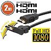 Kbel HDMI-HDMI 2m 1.3b Full HD NeXuS 20397 BENDABLE  @