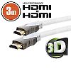 Kbel HDMI-HDMI 3m 1.4 3D 4K2K Delight20403 aranyozott@