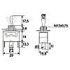 Kapcsol karos visszall 250V 10A 09054 ellappal