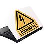 Laptop, Notebook matrica Danger max.275x365mm-ig 89290D