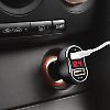 Szivargyjts tlt 12-24V 2xUSB 2,1+1A MNC55054BK